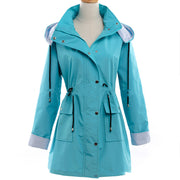 Women's windbreaker raincoat