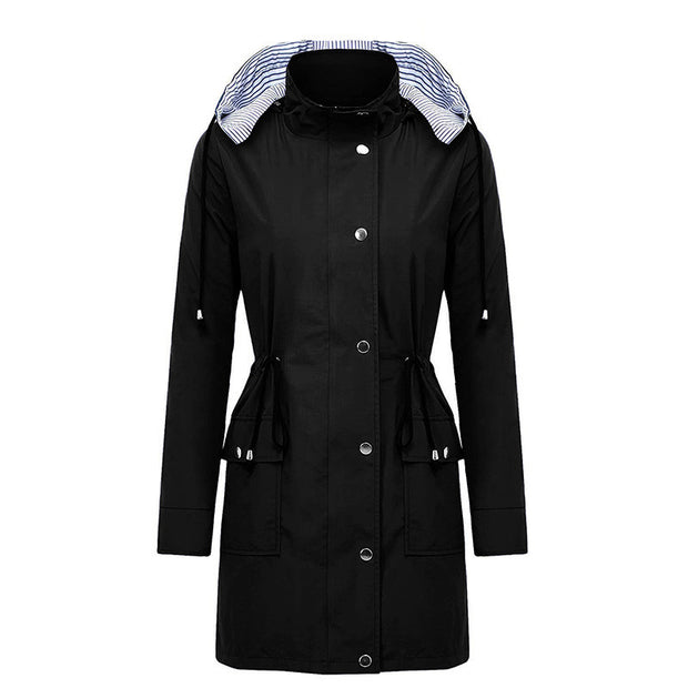 Women's windbreaker raincoat