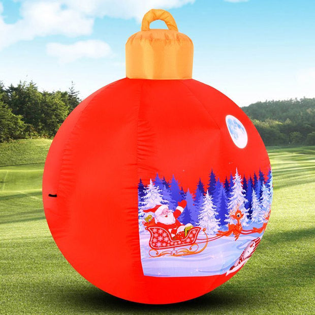 Inflatable Christmas Ball Air Model LED Light Decoration