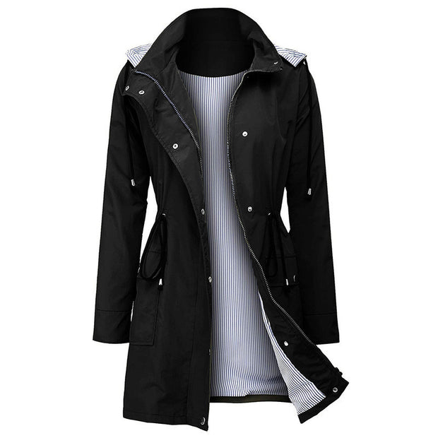 Women's windbreaker raincoat