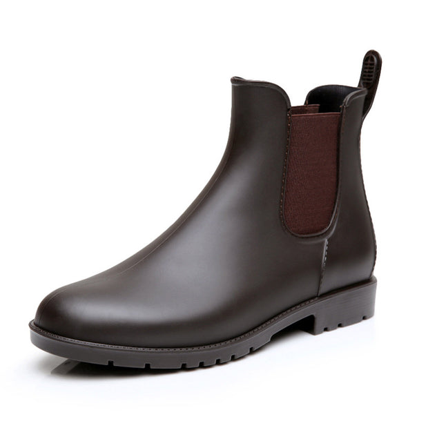 Low-top Men's Rain Boots Fashion Waterproof