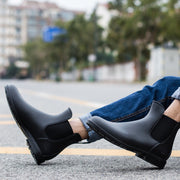 Low-top Men's Rain Boots Fashion Waterproof