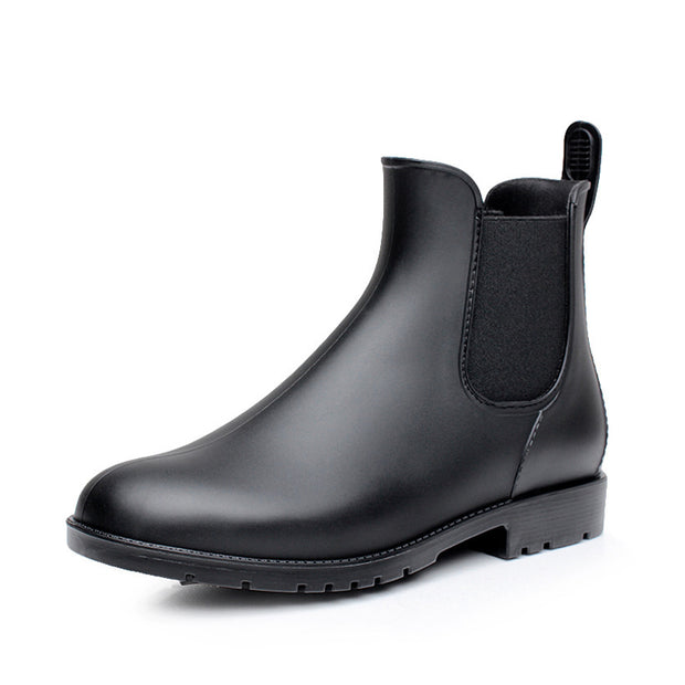 Low-top Men's Rain Boots Fashion Waterproof