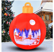 Inflatable Christmas Ball Air Model LED Light Decoration
