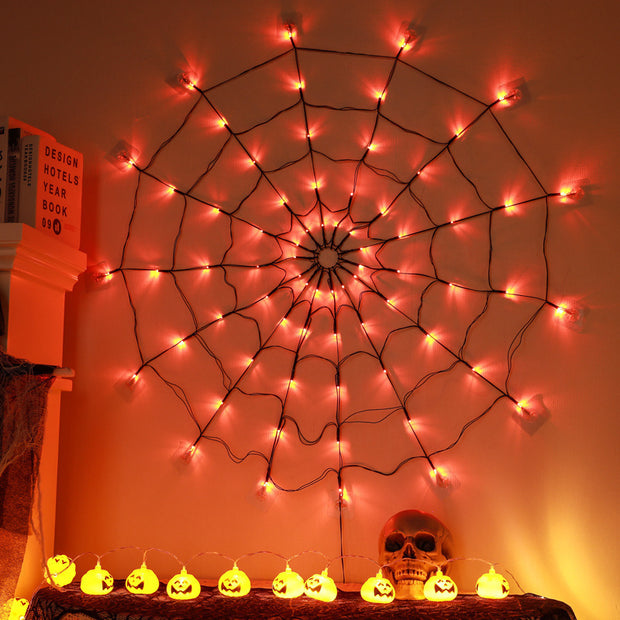 Halloween Decoration Led Colored Lamp Spider