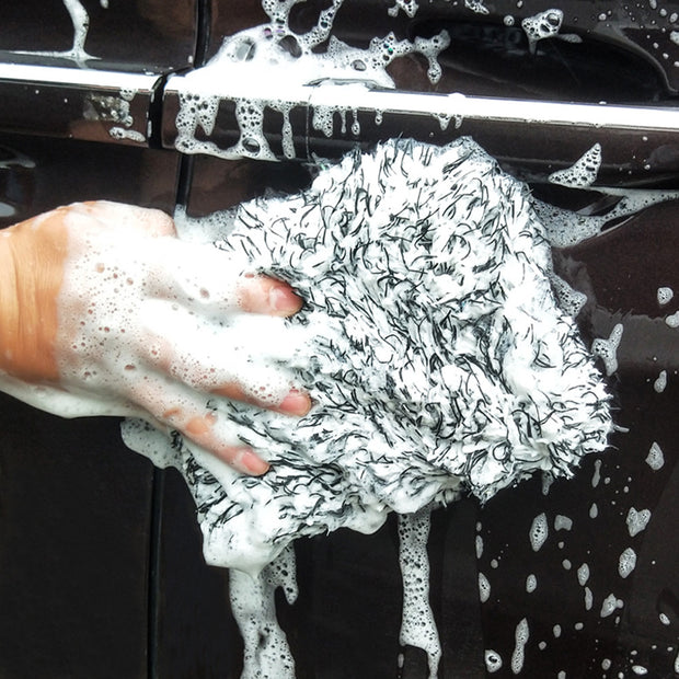 Water-absorbing Plush Car Wash Sponge Microfiber