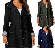 Women's windbreaker raincoat