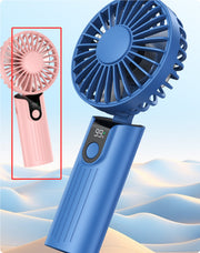 Portable Mini Handheld Fan Hanging Neck Camping USB