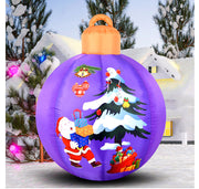 Inflatable Christmas Ball Air Model LED Light Decoration