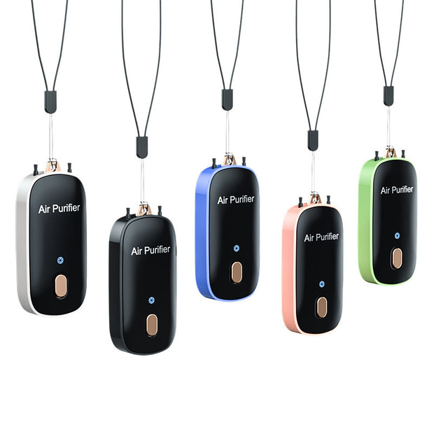 Portable Hanging Neck Mini Air Purifier