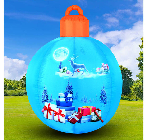Inflatable Christmas Ball Air Model LED Light Decoration