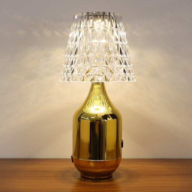 LED Charging Retro Table Lamp Personality American Table Lamp